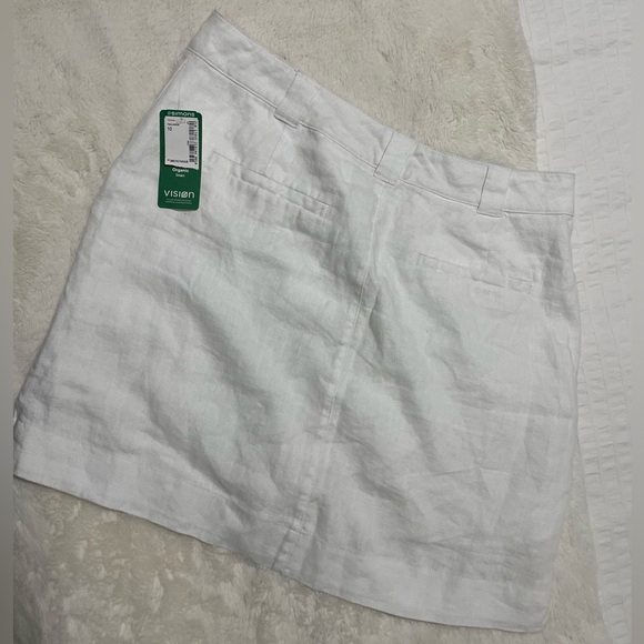 CONTEMPORAIRE- NWT organic linen skort - Picture 2 of 5